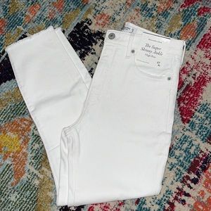 White Abercrombie Jeans